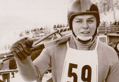 Harald Ehrig bei der Europameisterschaft 1972 in Königssee. 