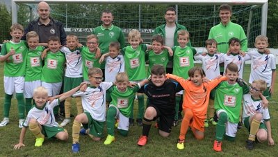 Die F-Junioren des SV Bernsbach belegten beim 18. Saxonia-Cup Rang 6. 