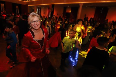 Freibergs Karnevalsprinzessin Kathrin I. gab auf der Tanzfläche alles.