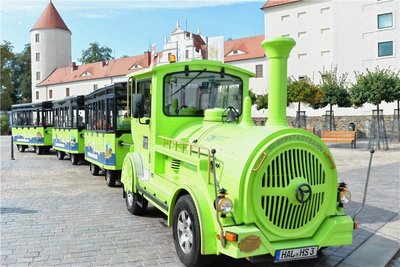 Die Silberstadtbahn in Freiberg. Foto: Eckardt Mildner/Archiv