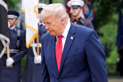 Gericht prüft Trumps umstrittenen Vergleich. (Archivbild)