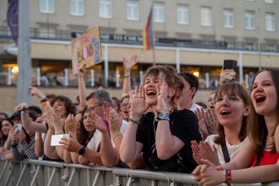 Die Blond-Fans waren am Eskalieren.