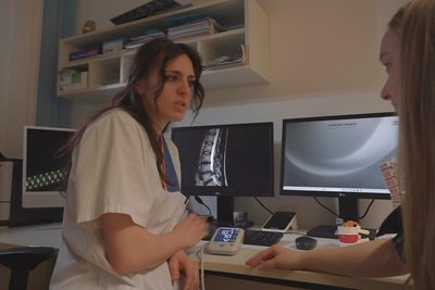 Franziska Backhaus studiert „Medic“ am Klinikum und will einen Podcast über den Wandel in der Medizin produzieren.