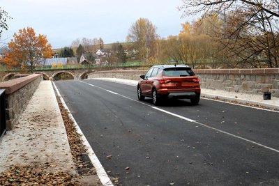 Die Oesterhelt-Brücke zwischen Niederwiesa und Braunsdorf ist seit Ende 2023 nach Sanierung wieder offen.
