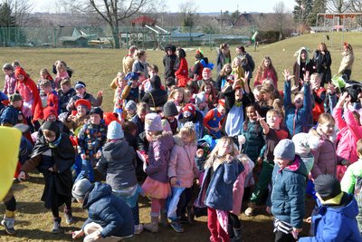 120 Hortkinder stürzten sich in Brand-Erbisdorf in das Faschingsvergnügen.