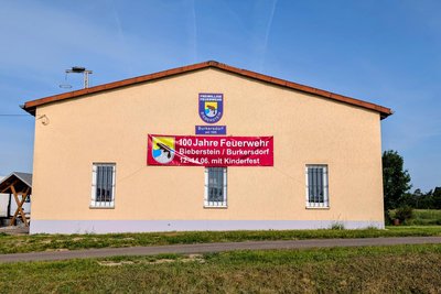 Noch ist es ruhig: Das Fest findet hinter der Feuerwache zwischen Bieberstein und Burkersdorf statt.