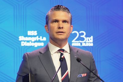 Beim Shangri-La-Dialog warnte Hegseth vor einer Vorherrschaft Chinas.