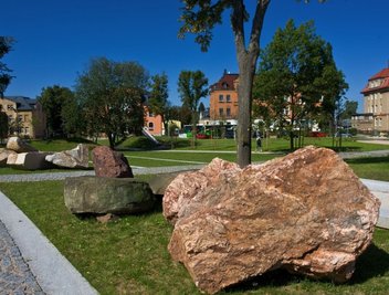 Platz des Friedens in Eibenstock 