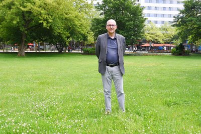 Hergen Gräper sieht die Tage der jüdischen Kultur gesichert - vorläufig.