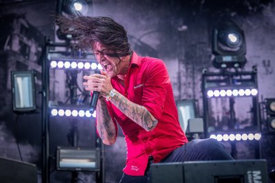 Sänger Marcus "Molle" Bischoff von Heaven Shall Burn