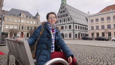 Die Ukrainerin Nataliia Maksymenko lebt seit 2017 mit ihrem Mann und zwei Töchtern in Zwickau. 