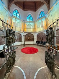 Ein ehemaliges Kloster in Naarden beherbergt ein Museum, das sich dem Leben und Werk des Philosophen, Theologen und Pädagogen Comenius widmet.