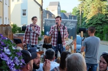 Gefeiert wurde am Wochenende im Anker in Oelsnitz. 