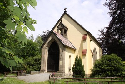 Das Mausoleum in Waldhaus bei Greiz.