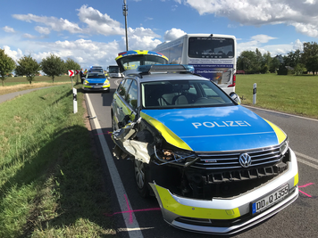 Die Unfallstelle am Freitag.