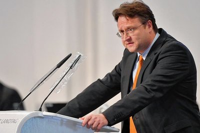 AfD-Kandidat Robert Sesselmann: lag nach dem ersten Wahlgang mit fast 47 Prozent der Stimmen weit vorne. 