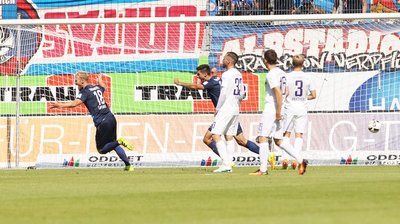 Tor für Heidenheim: Dennis Thomalla erzielte den Treffer zum 1:0.