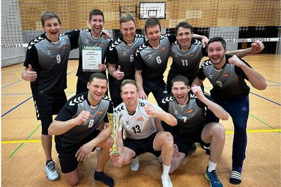 Als frisch gebackener Sachsenmeister haben sich die Zschopauer einen Pokal bereits gesichert. Bei der Deutschen Meisterschaft soll eine weitere Trophäe dazukommen.