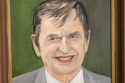 Ein Bild, das aus dem Familienbesitz der Palmes stammt.