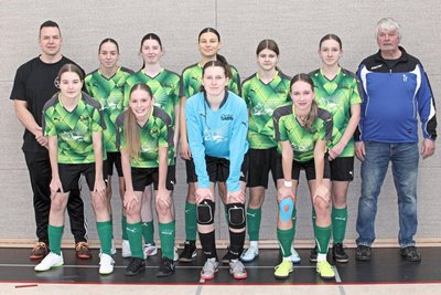 Bei der Endrunde der Landesmeisterschaft sind die mittelsächsischen B-Juniorinnen am Ende Vierte geworden. Einige der jungen Spielerinnen sind nächstes Jahr nicht mehr dabei.