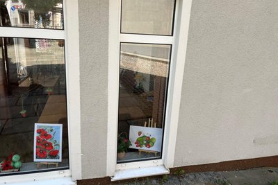 Ein leer stehender Laden in Reichenbach wurde zur Galerie.