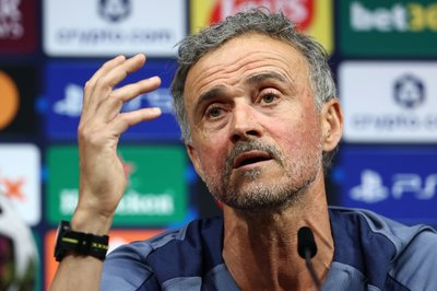 Nach Meinung von PSG-Coach Luis Enrique gibt es keinen Favoriten im Champions-League-Finale. (Archivbild)