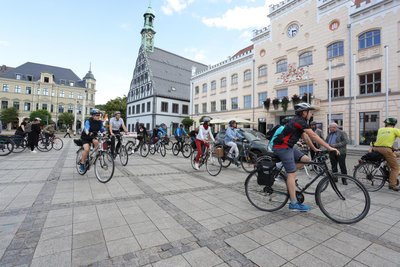Die Zwickauer Stadtradler konnten das Vorjahresergebnis noch nicht erreichen.