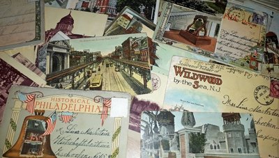 150 Postkarten von 1906 bis 1930 beflügelten die Neugier von Andreas Gröger. 