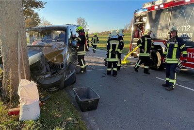 Ein schwerer Unfall ereignete sich zwischen Schlettau und Annaberg-Buchholz. 