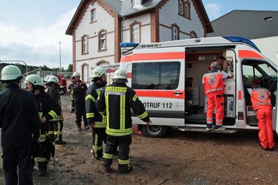 Tödlicher Arbeitsunfall in Marienberg.