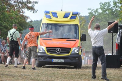 Der Unfall ereignete sich während des sogenannten Königsschießens.