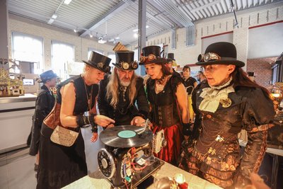 Steampunk-Fans treffen sich am 29. Juni im Industriemuseum.
