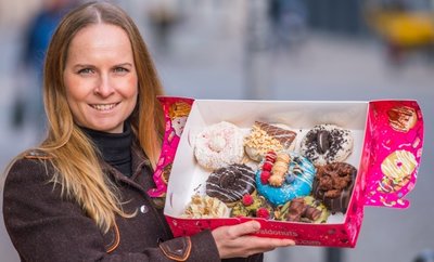 Nicole Lehmann aus Chemnitz ist die Inhaberin der geplanten neuen "Royal Donuts"-Filiale in Zwickau. 
