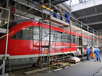 Der Prototyp «Ecotrain» wird vom Bund sowie von der Deutschen Bahn gefördert.