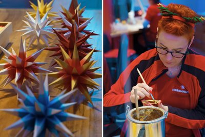 Die in der Manufaktur in der Oberlausitz gefertigten Herrnhuter Sterne sind als Weihnachtssymbol aus dem Advent nicht mehr wegzudenken. Aber woher kommt die Faszination?