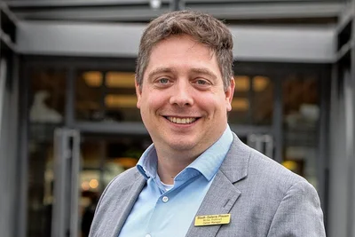 Mirko Fröhlich, Centermanager des Einkaufszentrums Stadt-Galerie in Plauen. 