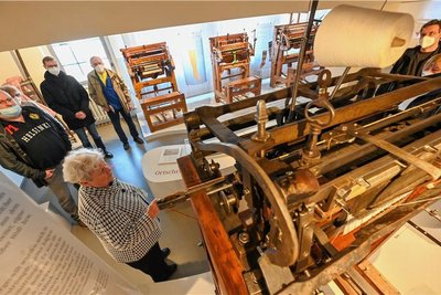 Die Sammlung umfasst auch zahlreiche historische Maschinen. Im Esche-Museum haben nur einige einen Platz. 