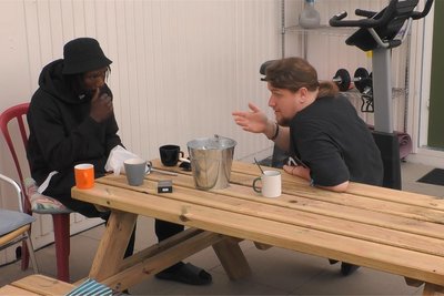 Kevin und Nicos sprechen über die Nominierung des Rochlitzers.