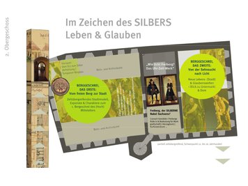 Der Frankenberger Altar (im Bild Teile) wurde seit 2017 restauriert. Er wird erstmals im zweiten Obergeschoss (l.) der neuen Dauerausstellung gezeigt.