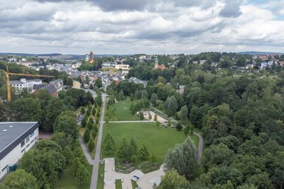 Der Hofaupark in Auerbach soll sauberer werden.