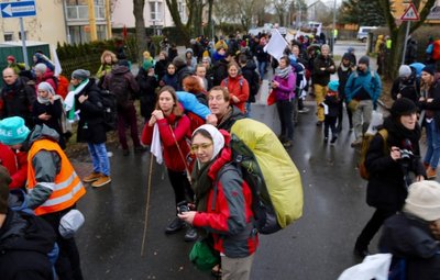 Gut ausgerüstet starteten an die 600 Teilnehmer am 26. Dezember in Berlin.