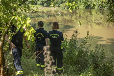 Die Suche nach einem leblosen Körper im Hetzbach verlief ergebnislos.