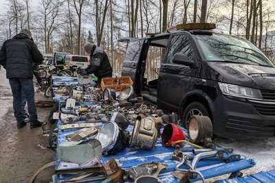 Der Teilemarkt am Steinbruch war zwar nicht brechend voll, bot aber wieder viele begehrte Ersatzteile.