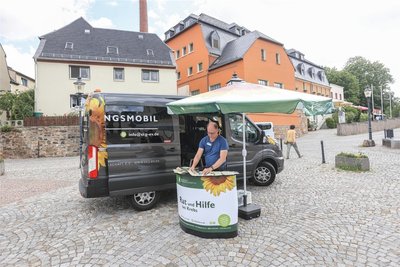 Am 21. August und 16. Oktober von 9 bis 11 Uhr legt Ulf Renner mit dem Beratungsmobil wieder einen Halt auf dem Markt in Limbach-Oberfrohna ein. Der Septembertermin muss ausnahmsweise entfallen.