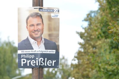 Philipp Preißler ist von den Freien Wählern für die Wahl eines neuen Oberbürgermeisters der Stadt Freiberg nominiert worden.