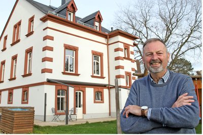 Ein Haus, sechs Generationen: Christian Richter hat 20 Jahre in der Jugendstilvilla gelebt.