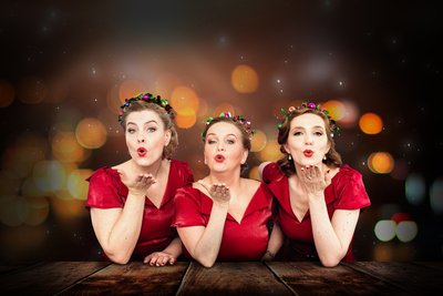 Elisabeth Markstein, Cornelia Drese und Sonja Schauer (von links) sind seit fast zehn Jahren als als Swing Bells unterwegs. 