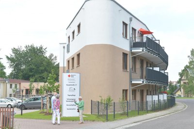 Das neue Sozialzentrum des DRK in Brand-Erbisdorf ist fertig und öffnet am Samstag für Besucher.