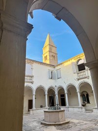 Schmuckstück von Piran: Kreuzgang im Minoritenkloster St. Franziskus.