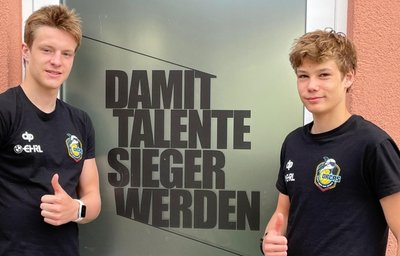 Die beiden Nachwuchswasserballer Finn Taubert (links) und Max Rössel wollten in dieser Woche eigentlich bei der U-15-EM in Portugal dabei sein. Der deutsche Schwimmverband sagte die Turnierteilnahme aber kurzfristig aufgrund der Corona-Pandemie ab. 